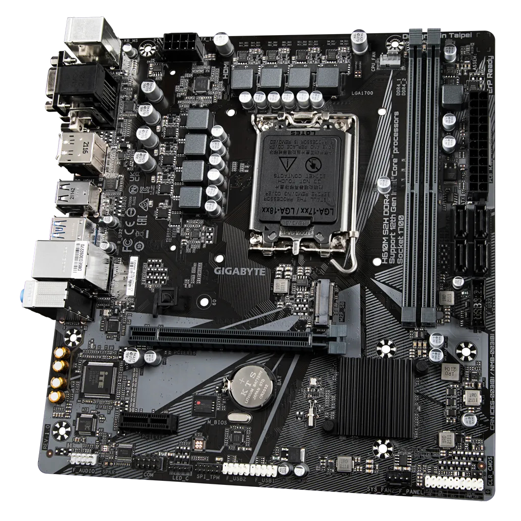 Материнська плата GIGABYTE H610M S2H DDR4 - зображення 3