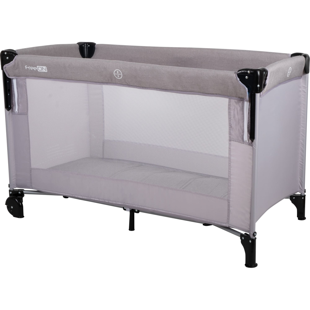 Дитячий манеж FreeON Bedside з другим ярусом Grey (39968) - зображення 1