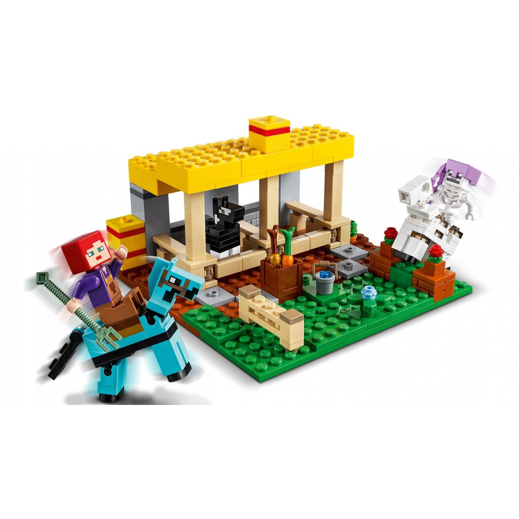 Конструктор LEGO Minecraft Конюшня 241 деталь (21171) - зображення 3