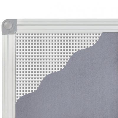 Офісна дошка Buromax magnetic, 60x90см, textile, aluminum frame (BM.0020) - зображення 2