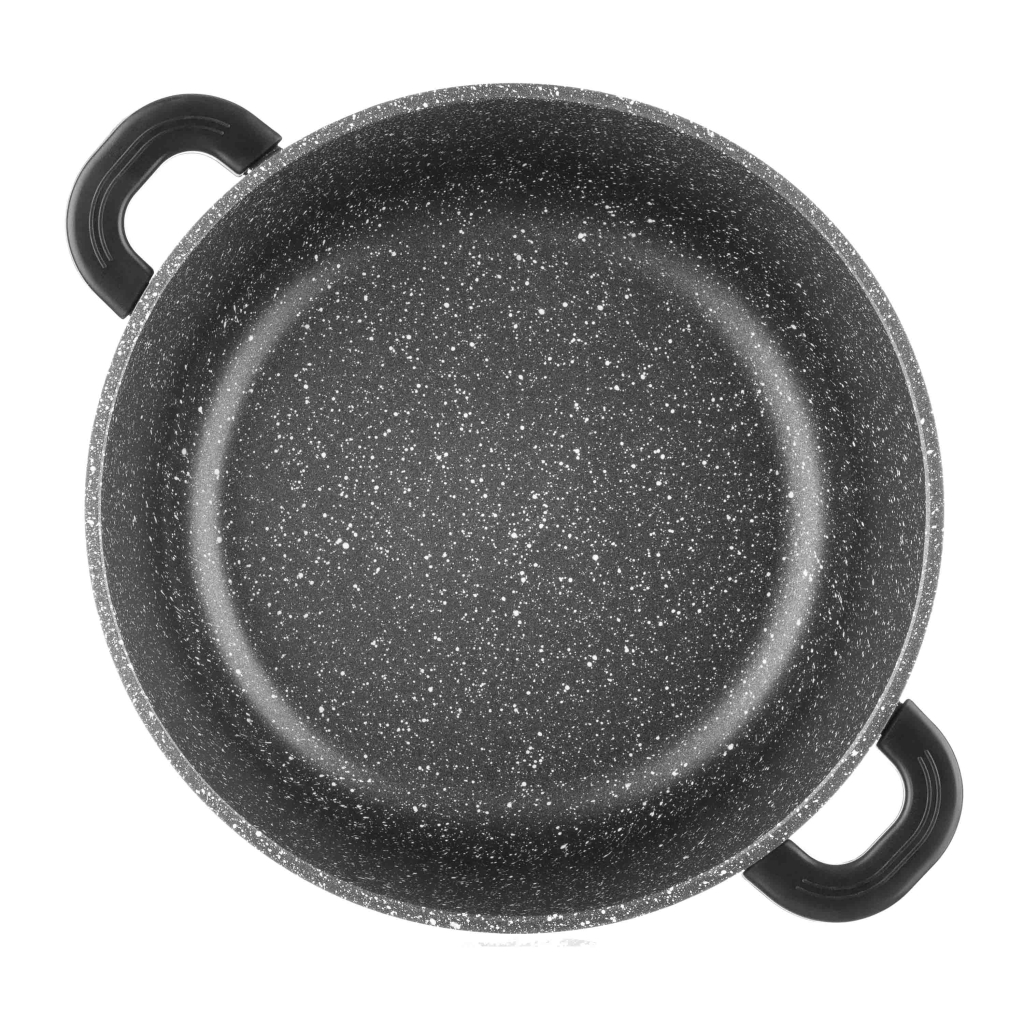 Каструля Ardesto Gemini Anzio, 5л, алюміній, чорний (AR2454GE) - зображення 5