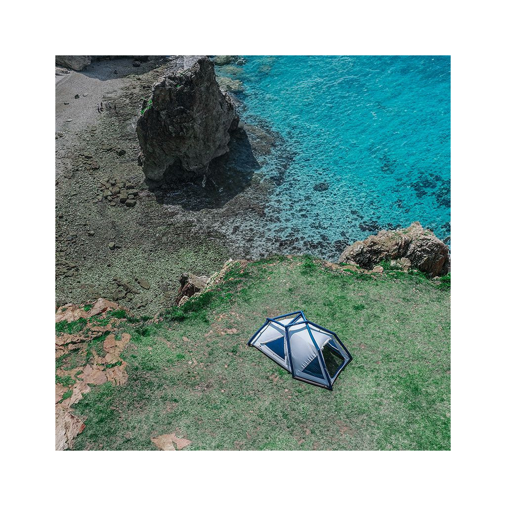 Намет Naturehike надувний CNK2300ZP012 блакитний малий (6976023924002) - зображення 8