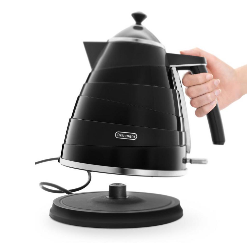 Електрочайник DeLonghi KBA2001.BK - зображення 2