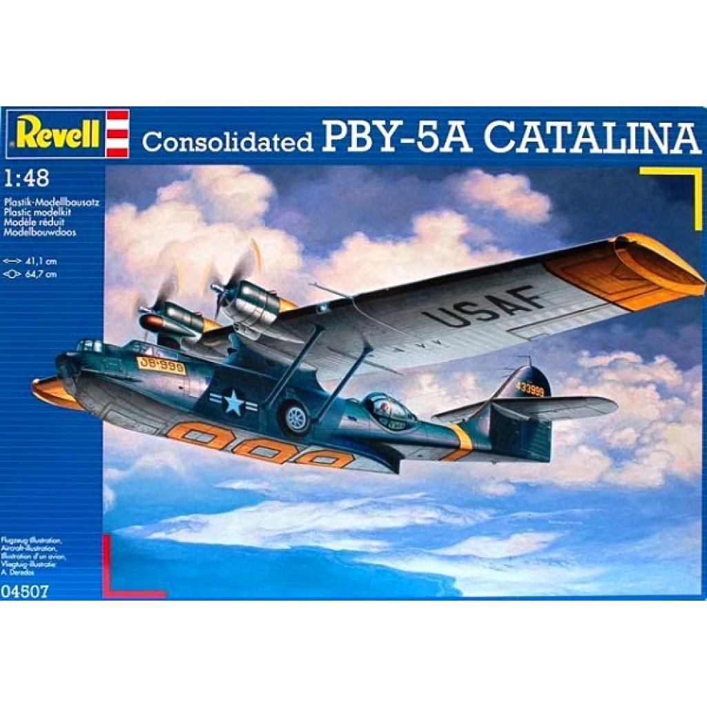 Збірна модель Revell Морський патрульний бомбардувальник PBY-5A Catalina 1:48 (4507) - зображення 1