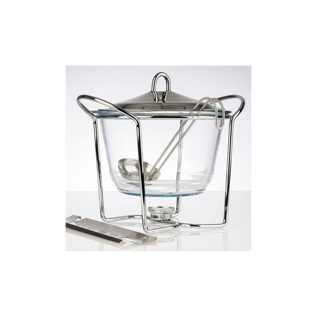 Мармит APS прямокутний з круглою скляною ємністю 4 л (65067) - зображення 2