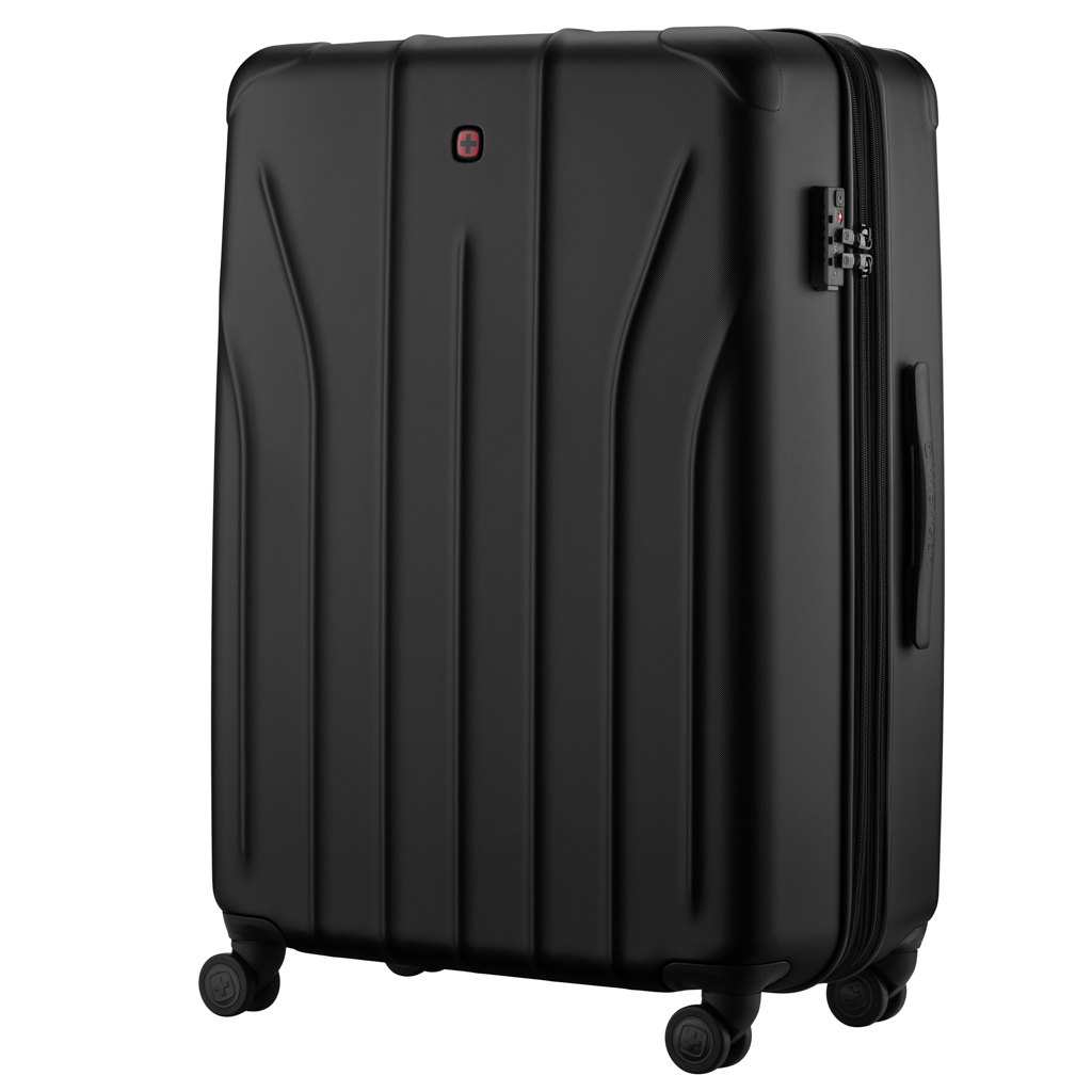 Валіза Wenger Oryson, велика, пластик, 4 колеса, чорна (653167) - зображення 2
