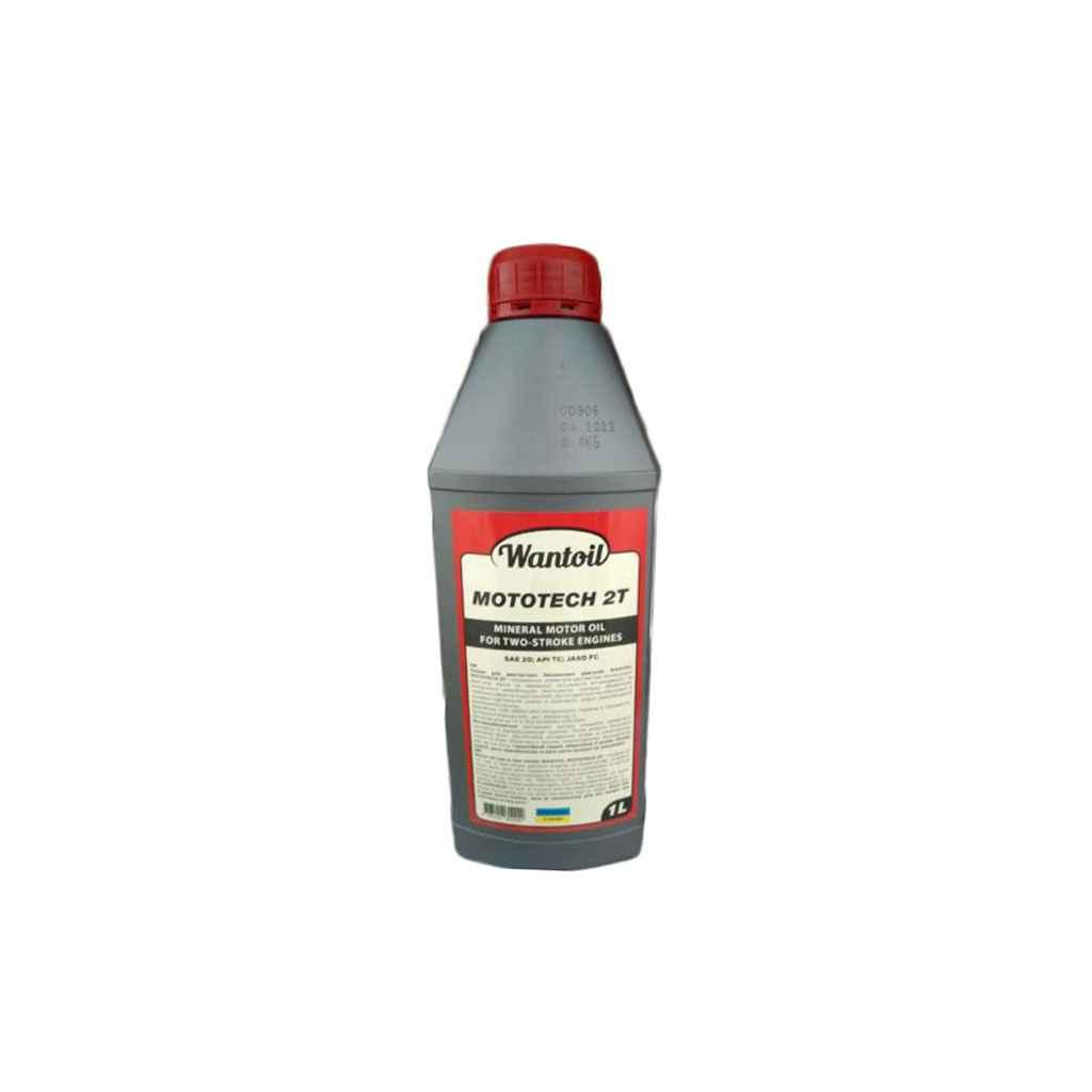 Моторна олива WANTOIL MOTOTECH 2T 1л (WANTOIL 63282) - зображення 1