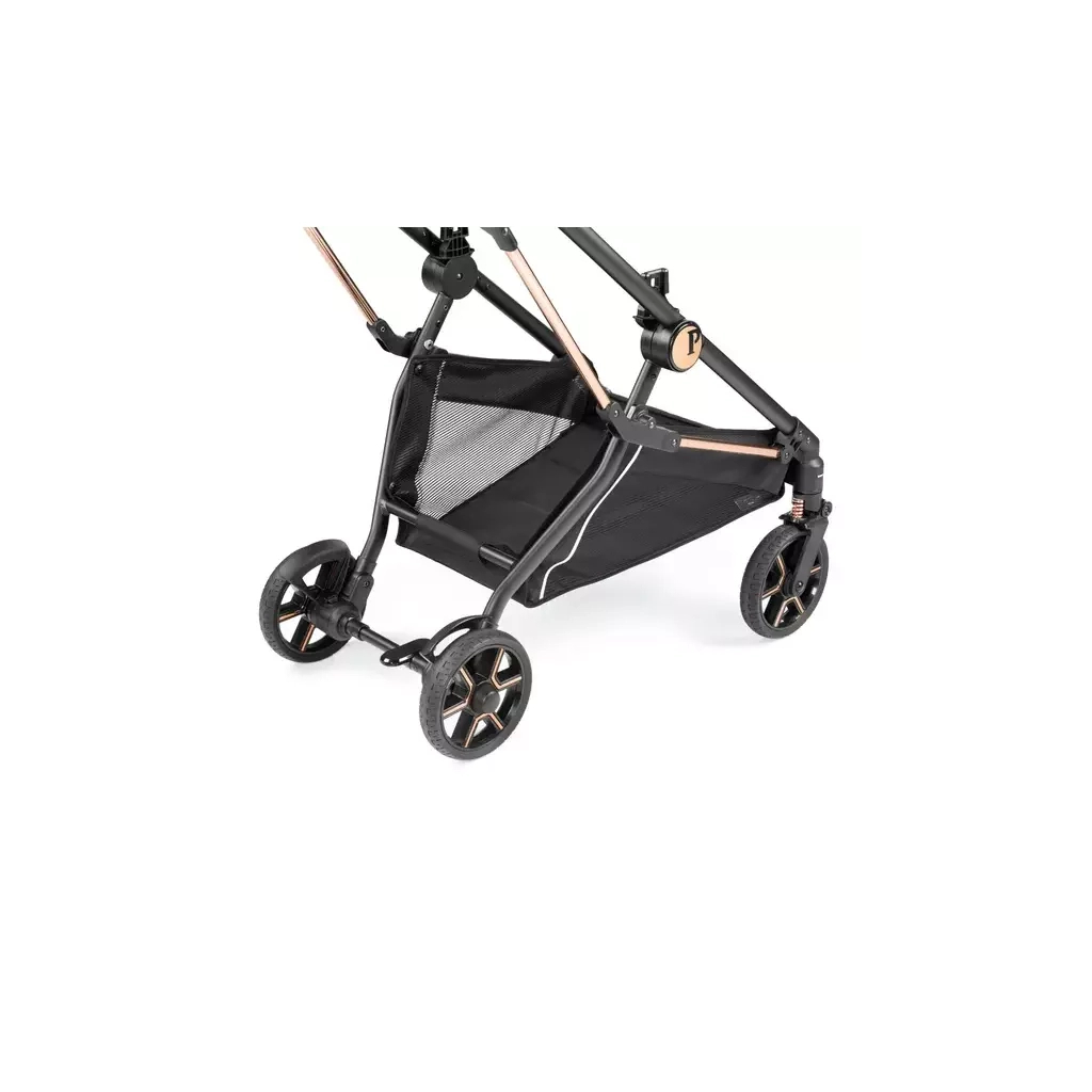 Коляска Peg-Perego 2 в 1 Vivace 500 вишукано-коричнева зі смужкою (PACK-VIV2100000003) - зображення 6