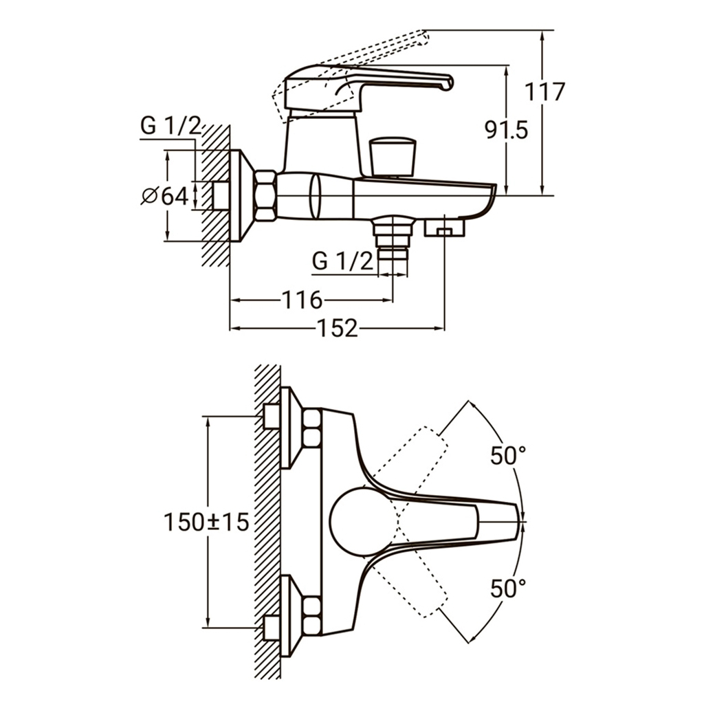 Змішувач AQUATICA HM-1C131C - зображення 6
