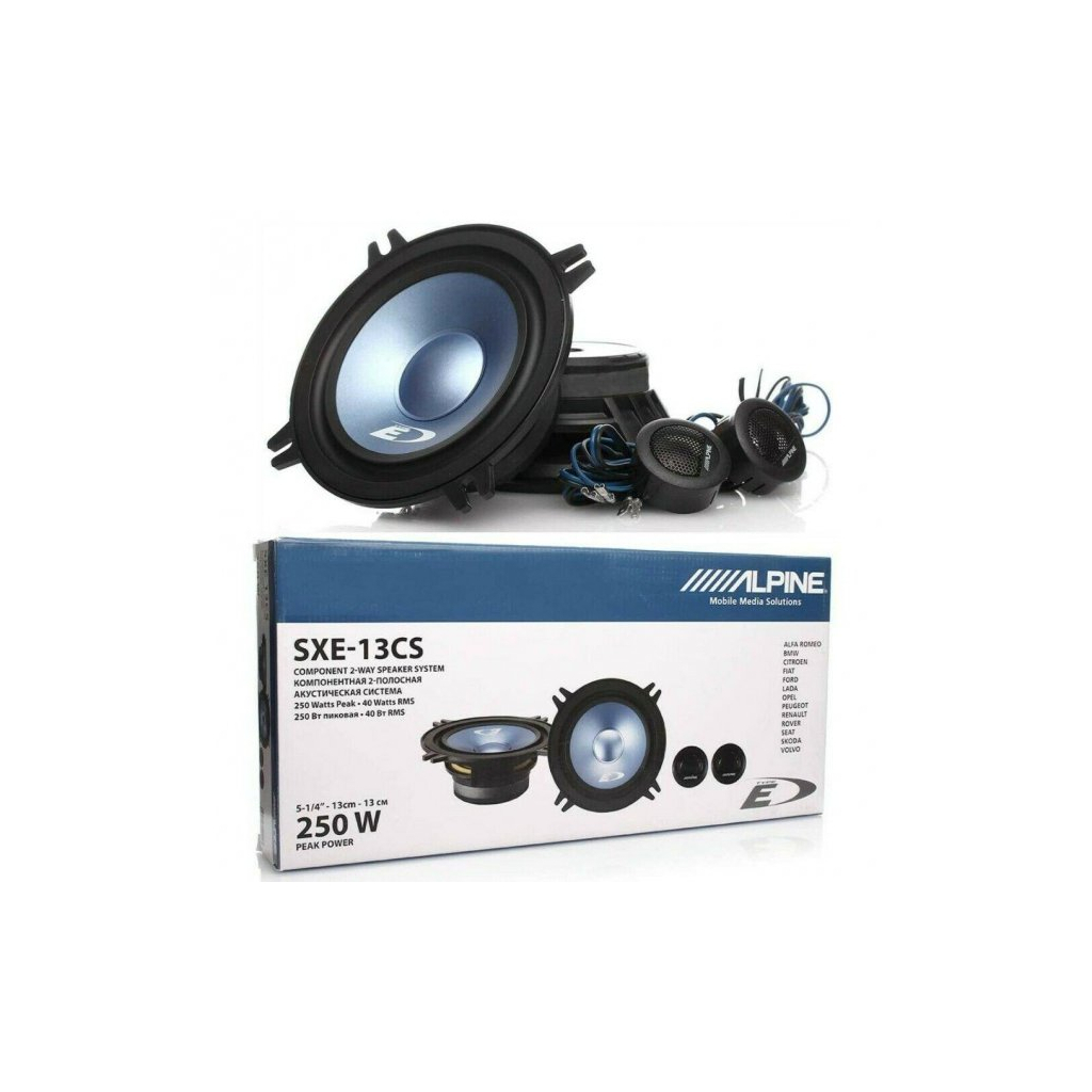 Компонентна акустика Alpine SXE-13CS - зображення 8