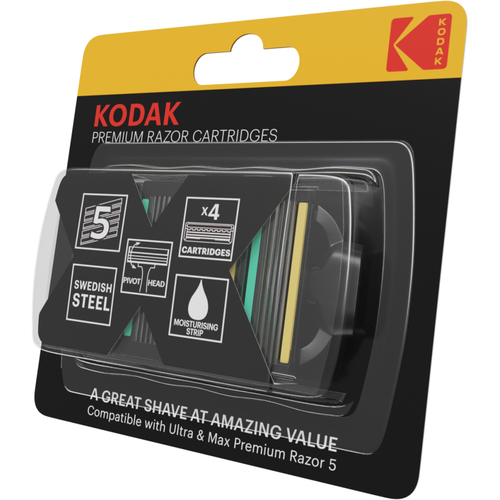 Змінні касети Kodak Premium 5 лез 4 шт. (30421981) - изображение 3