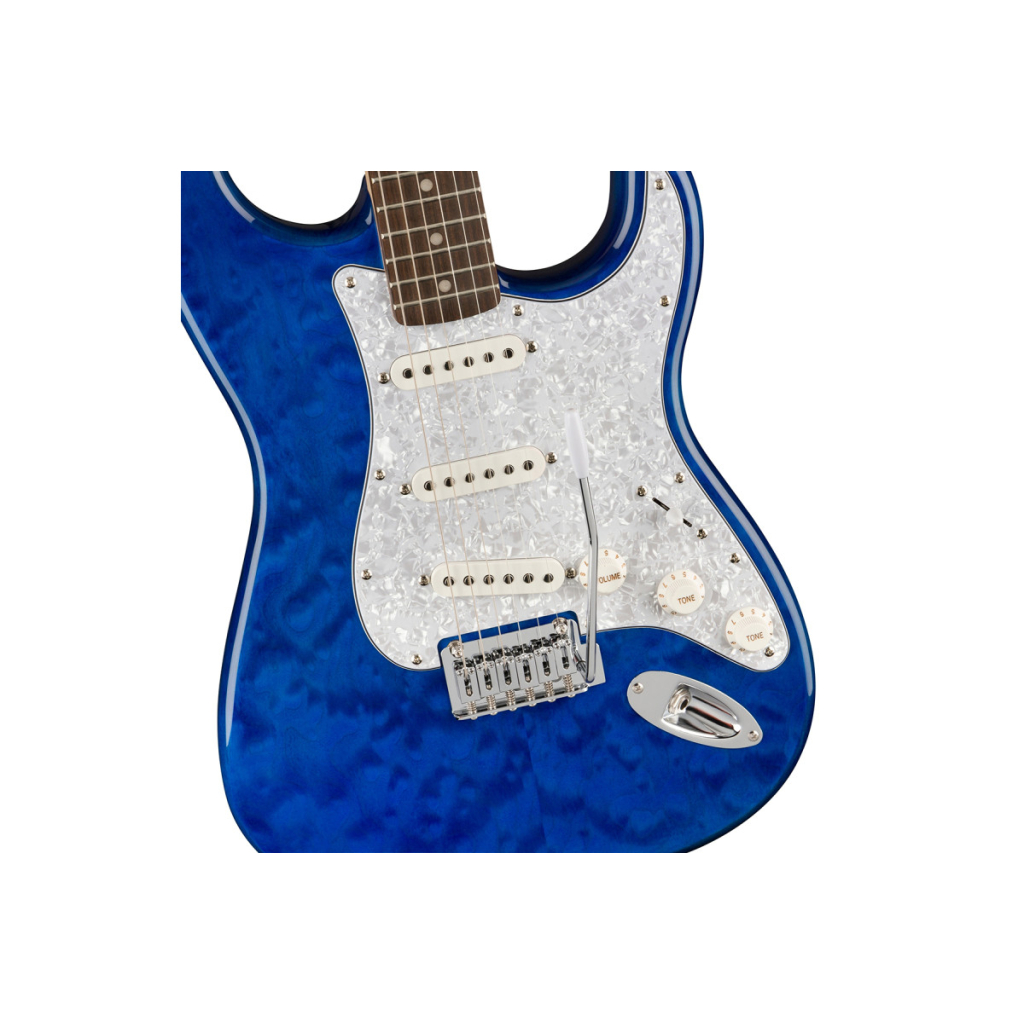 Електрогітара Squier by Fender Affinity Series FSR Stratocaster QMT Sapphire Blue Transparent (234838) - зображення 4