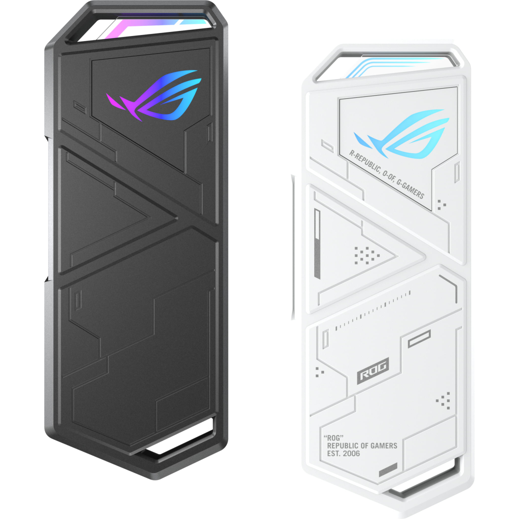 Кишеня зовнішня ASUS SSD ROG STRIX ARION ESD-S1C/WHT/G/AS PCIe NVMe M.2 2230/2242/2260/2280 USB-C 3.2 Gen 2x1 (90DD02H1-B09000) - зображення 9