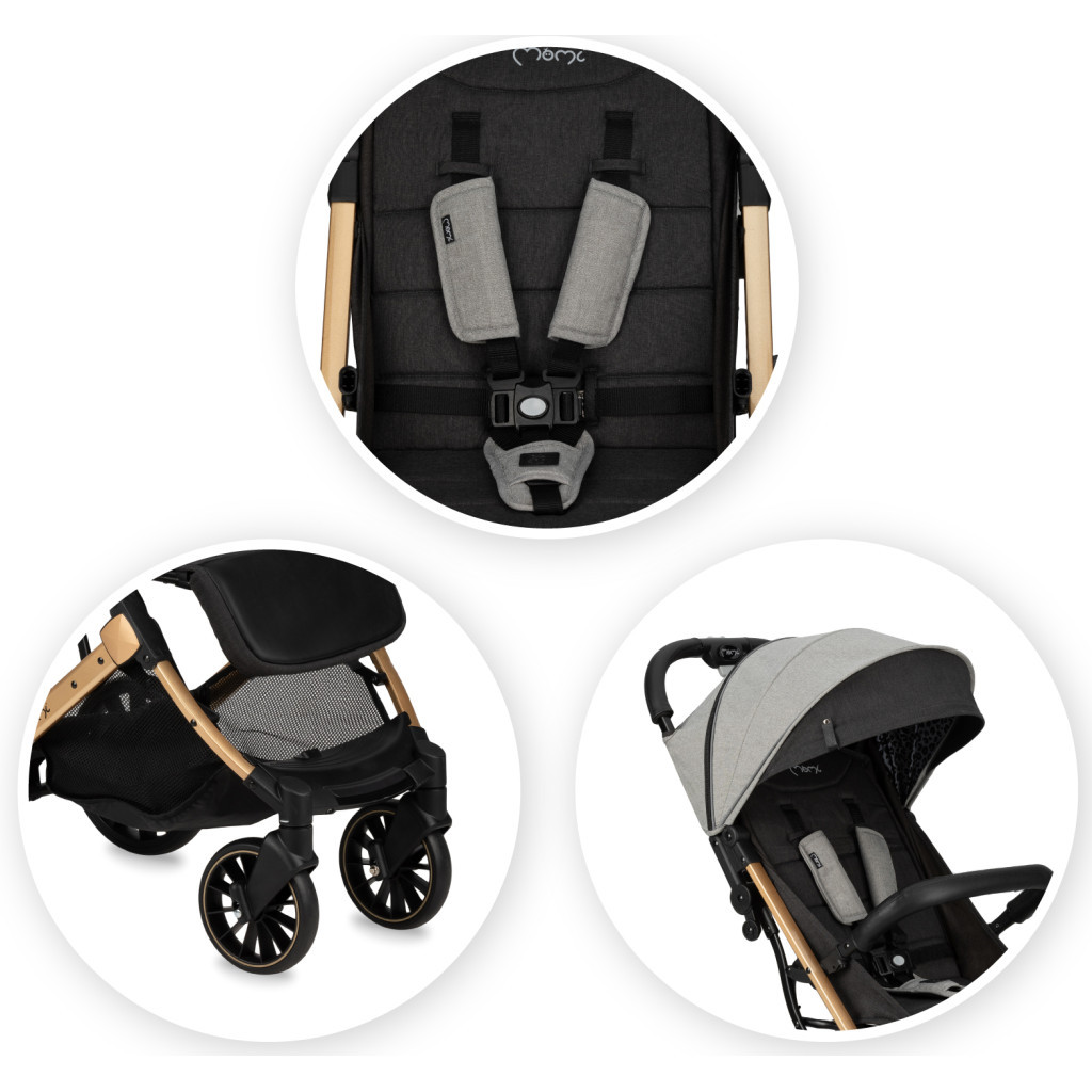 Коляска MoMi Estelle Dakar Leopard (WOSP00021) - зображення 6