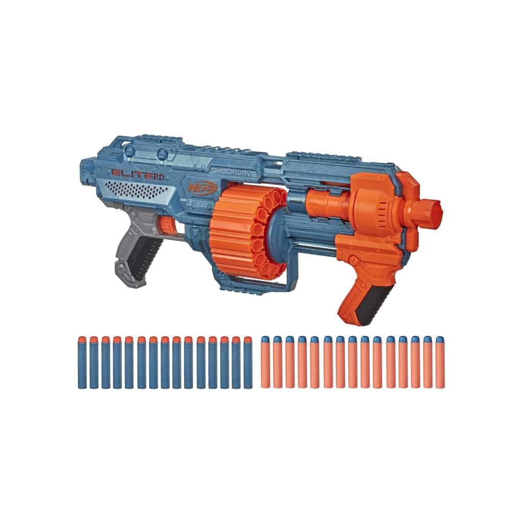 Іграшкова зброя Hasbro Nerf Elite 2.0 Шоквейв (E9527) - зображення 3