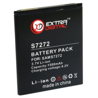 Акумуляторна батарея Extradigital Samsung Galaxy Ace 3 Duos (1500 mAh) (BMS6298) - зображення 2