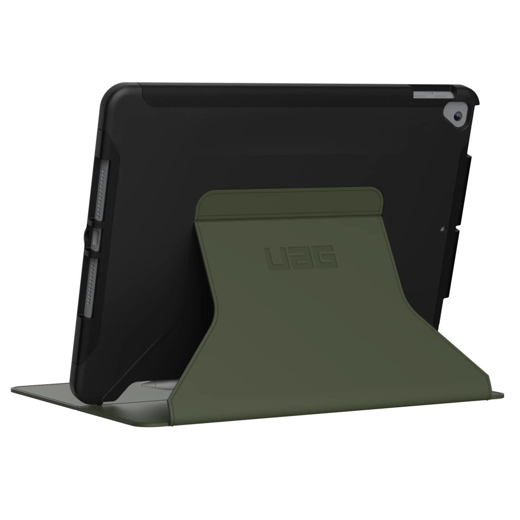 Чохол до планшета UAG iPad 10.2" (2019) Scout Folio, Black/Olive (12191I114072) - зображення 5