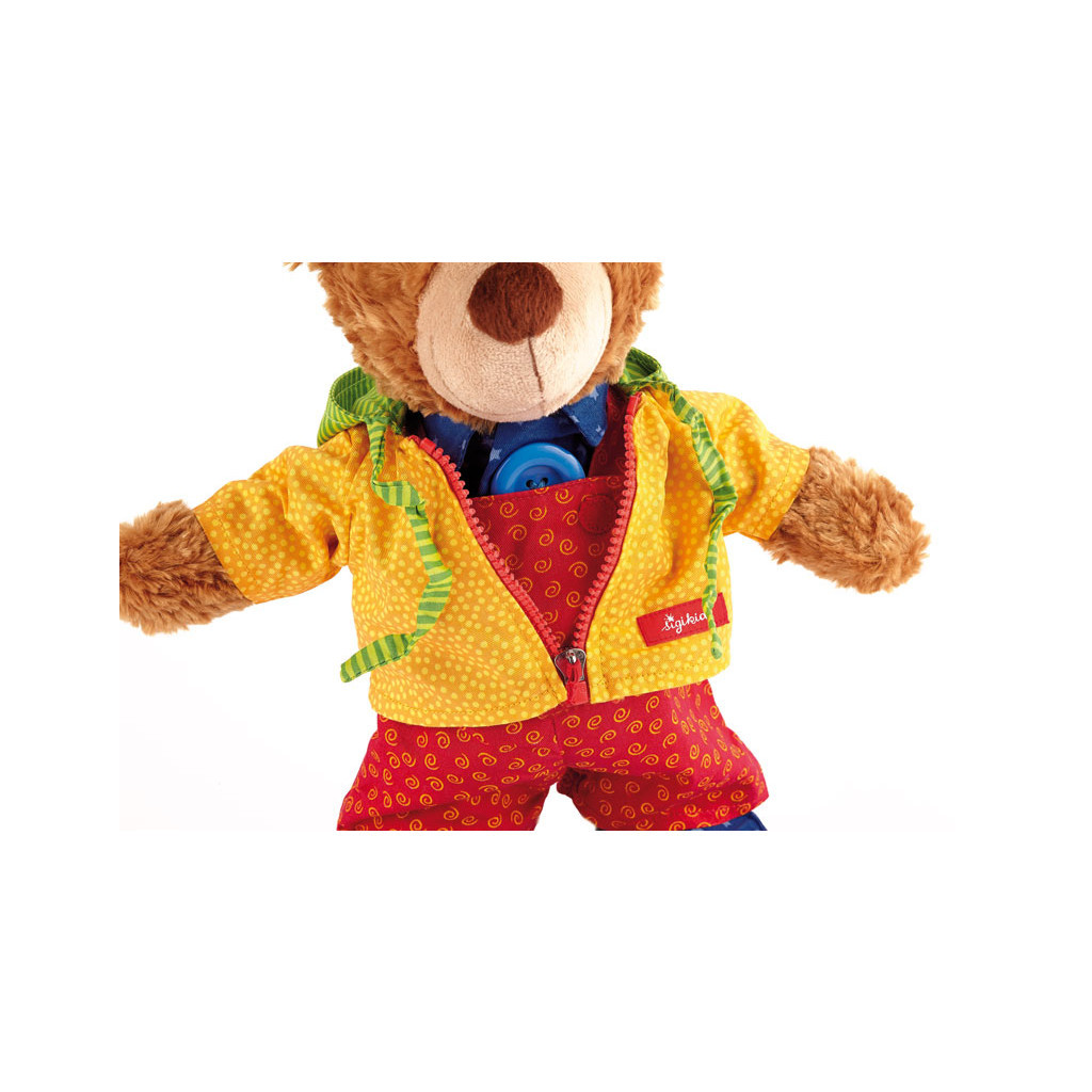 М'яка іграшка Sigikid Ведмедик з одягом 35 см (40031SK) - зображення 12