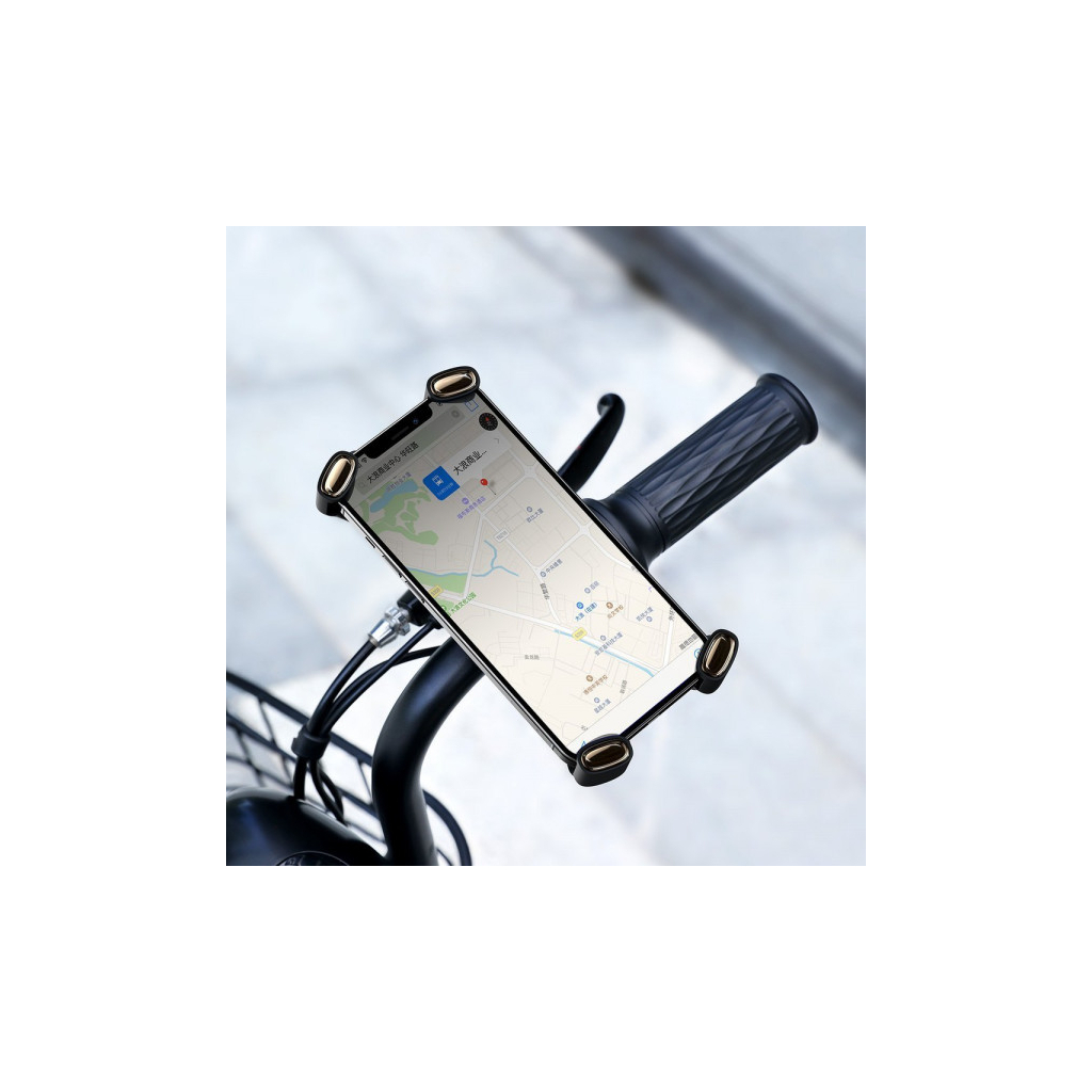 Тримач для смартфонів Baseus 4.7-6.5" Quick to take (for bicycle and Motorcycle) (SUQX-01) - изображение 7
