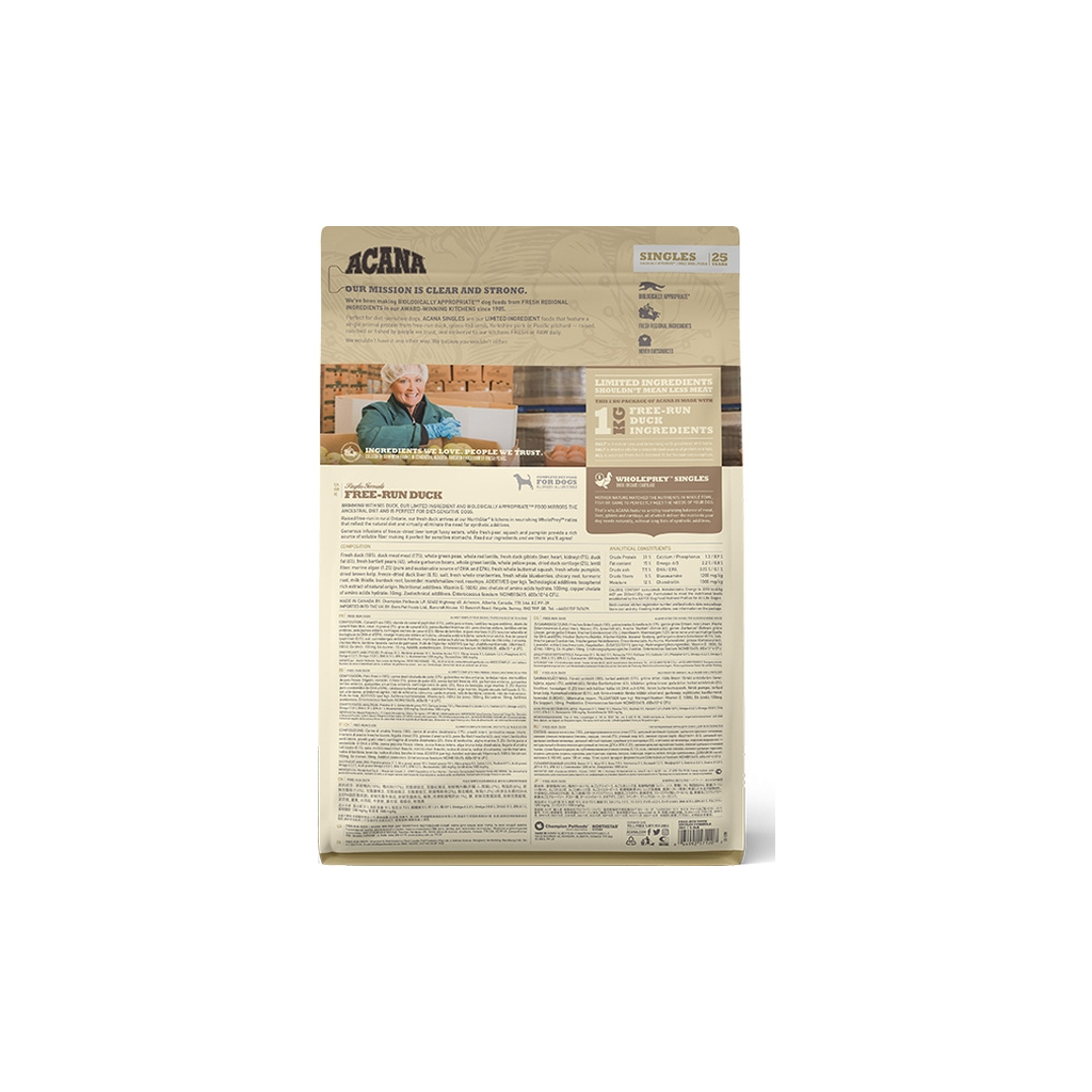 Сухий корм для собак ACANA Free-Run Duck 2 кг (0064992571207) - зображення 2