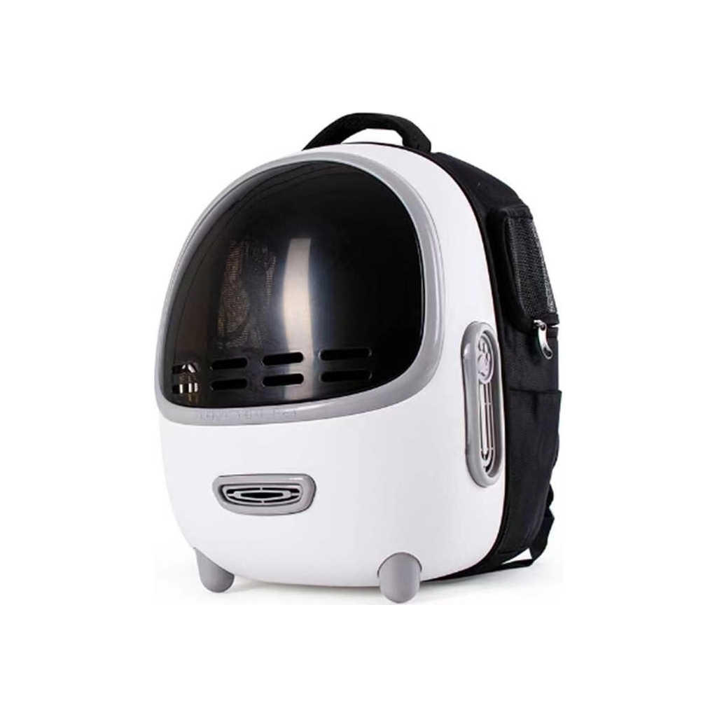 Переноска для тварин Lapka з вентиляцією біла (PCB-01-W) - изображение 1