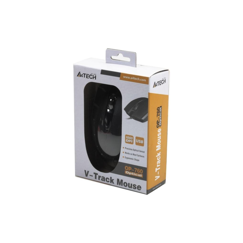 Мишка A4Tech OP-760 Black (4711421934763) - зображення 4