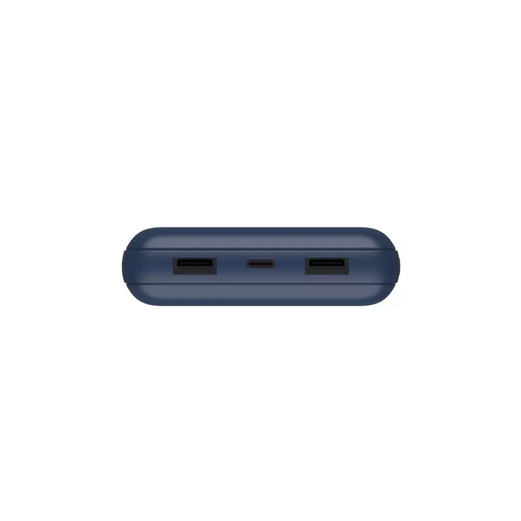 Батарея універсальна Belkin 20000mAh, USB-C, USB-C, 2*USB-A, 3A, Blue (BPB012BTBL) - зображення 4