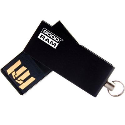 USB флеш накопичувач Goodram 64GB UCU2 Cube Black USB 2.0 (UCU2-0640K0R11) - зображення 2
