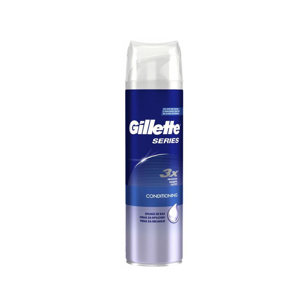 Піна для гоління Gillette Series Conditioning Живильна та тонізуюча 250 мл (3014260258276) - зображення 1