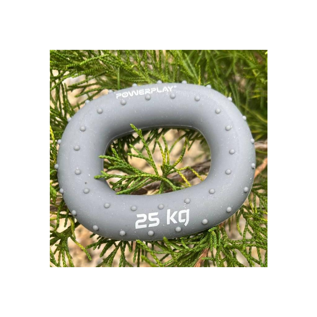 Еспандер PowerPlay PP-4337 Hand Grip Large 25 кг Сірий (PP_4337_Grey_25kg) - зображення 4