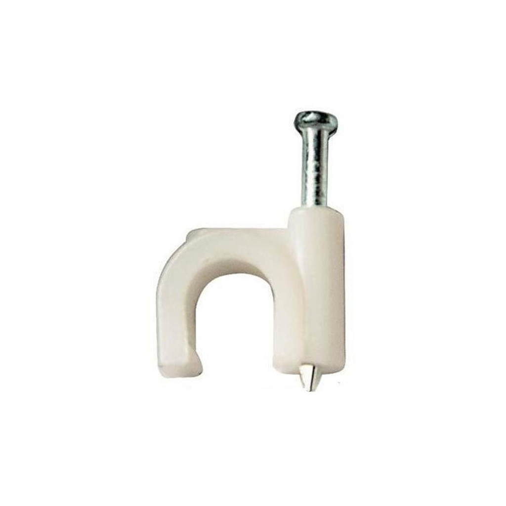 Скоба Ritar для крепления кабеля 4мм 100шт (СК4мм) - зображення 2