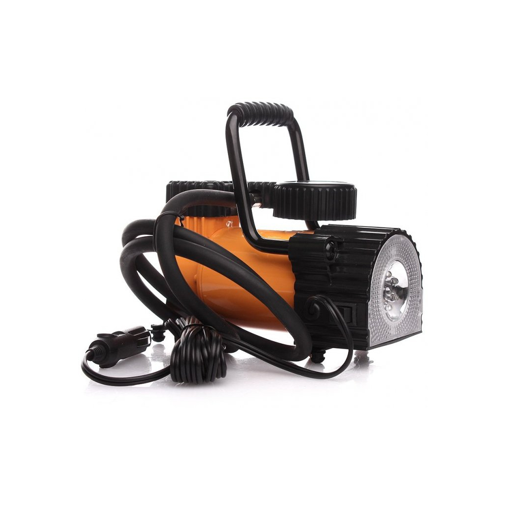 Автомобільний компресор СИЛА МАКСІ З ЛІХТАРЕМ 35 л / хв 7 Атм (900412-IS) - изображение 1