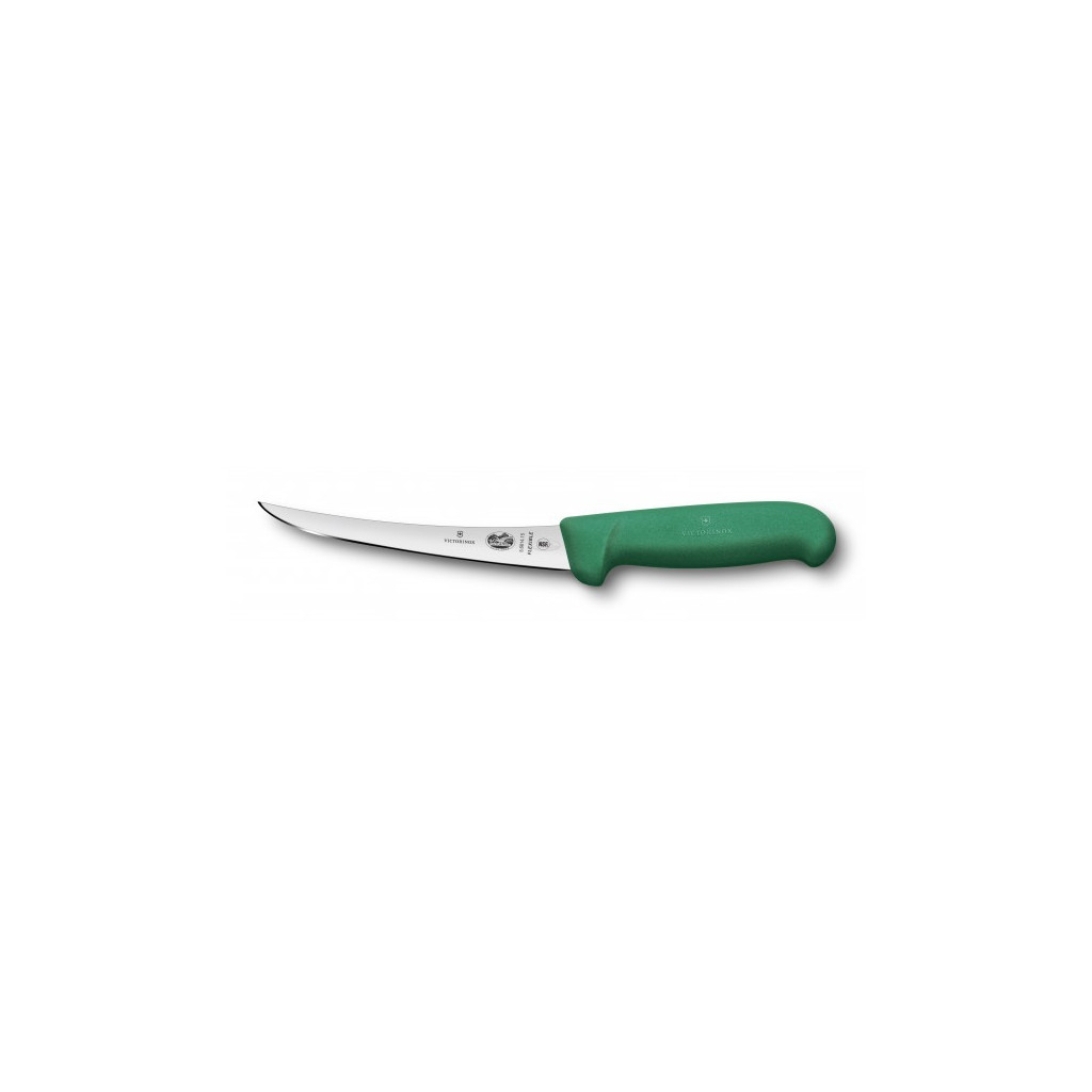 Кухонний ніж Victorinox Fibrox Boning Flexible 15 см Green (5.6614.15) - зображення 1