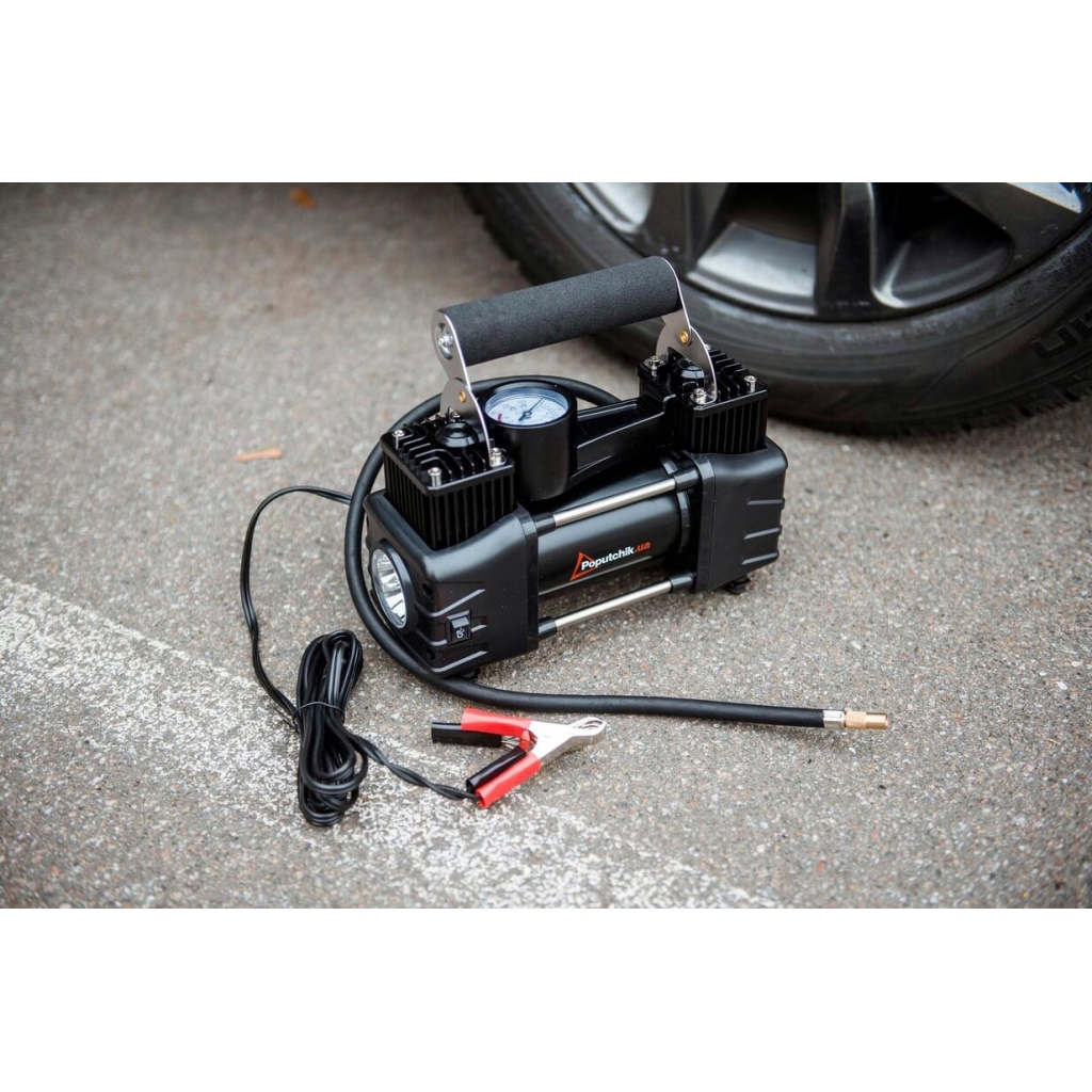 Автомобільний компресор Poputchik 85л/хв, 10 А (13-015-IS) - picture 6