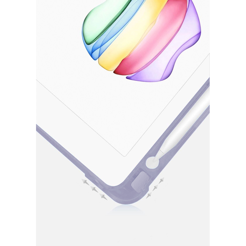 Чохол до планшета BeCover Soft Edge Pencil mount Apple iPad 10.2 2019/2020/2021 Purple (706816) - зображення 4