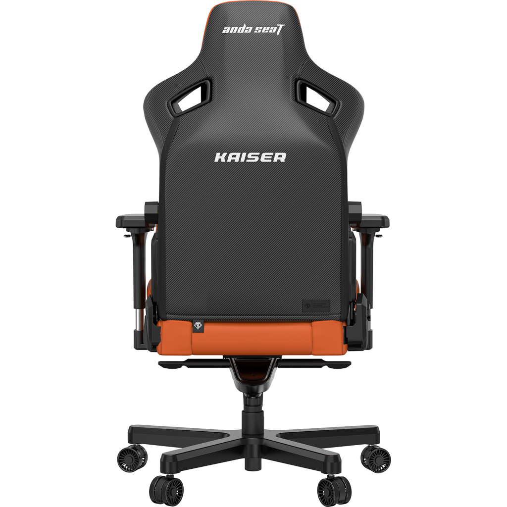 Крісло ігрове Anda Seat Kaiser 3 Size L Orange (AD12YDC-L-01-O-PV/C) - зображення 6