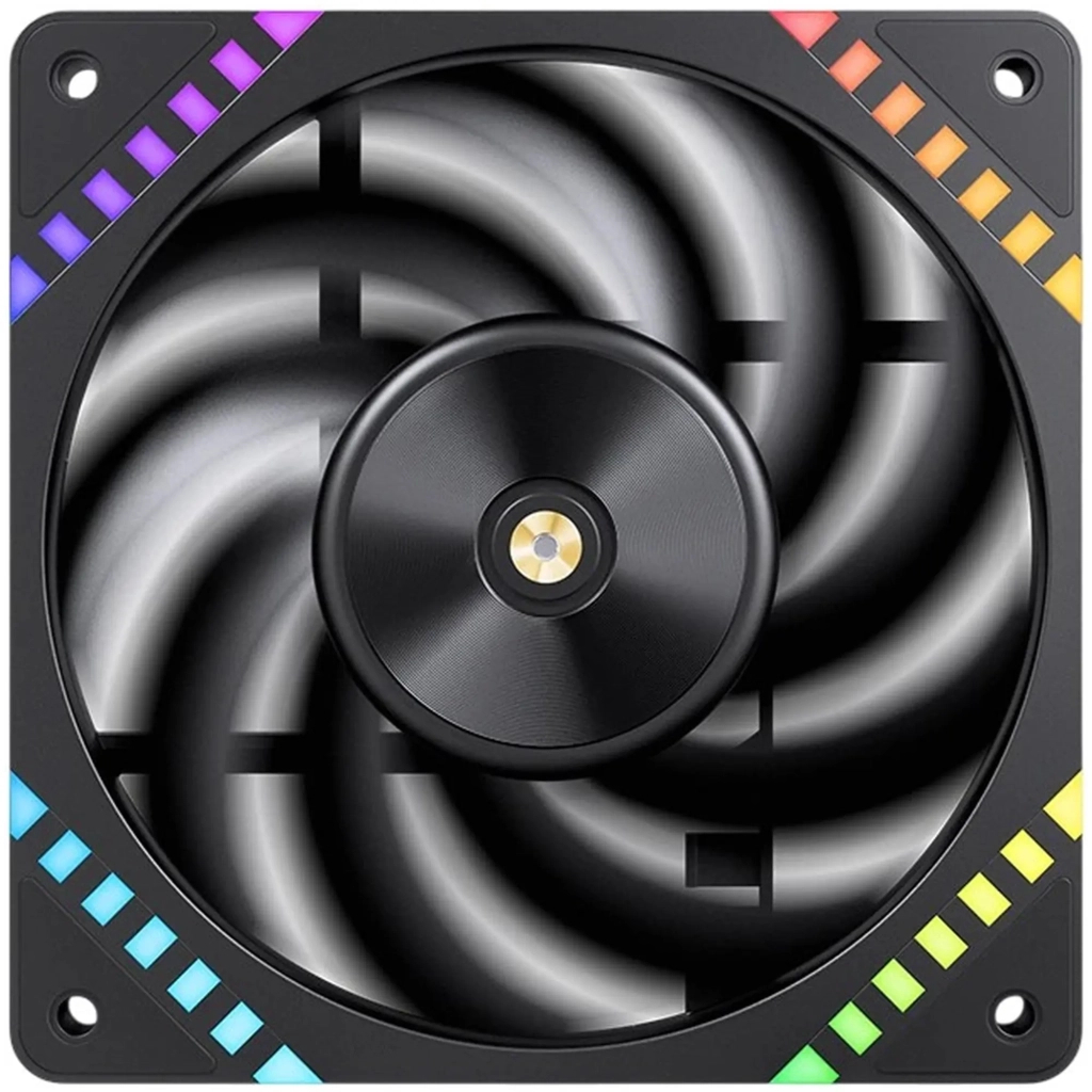 Кулер до корпусу JONSBO HF2-120B ARGB Black - зображення 2