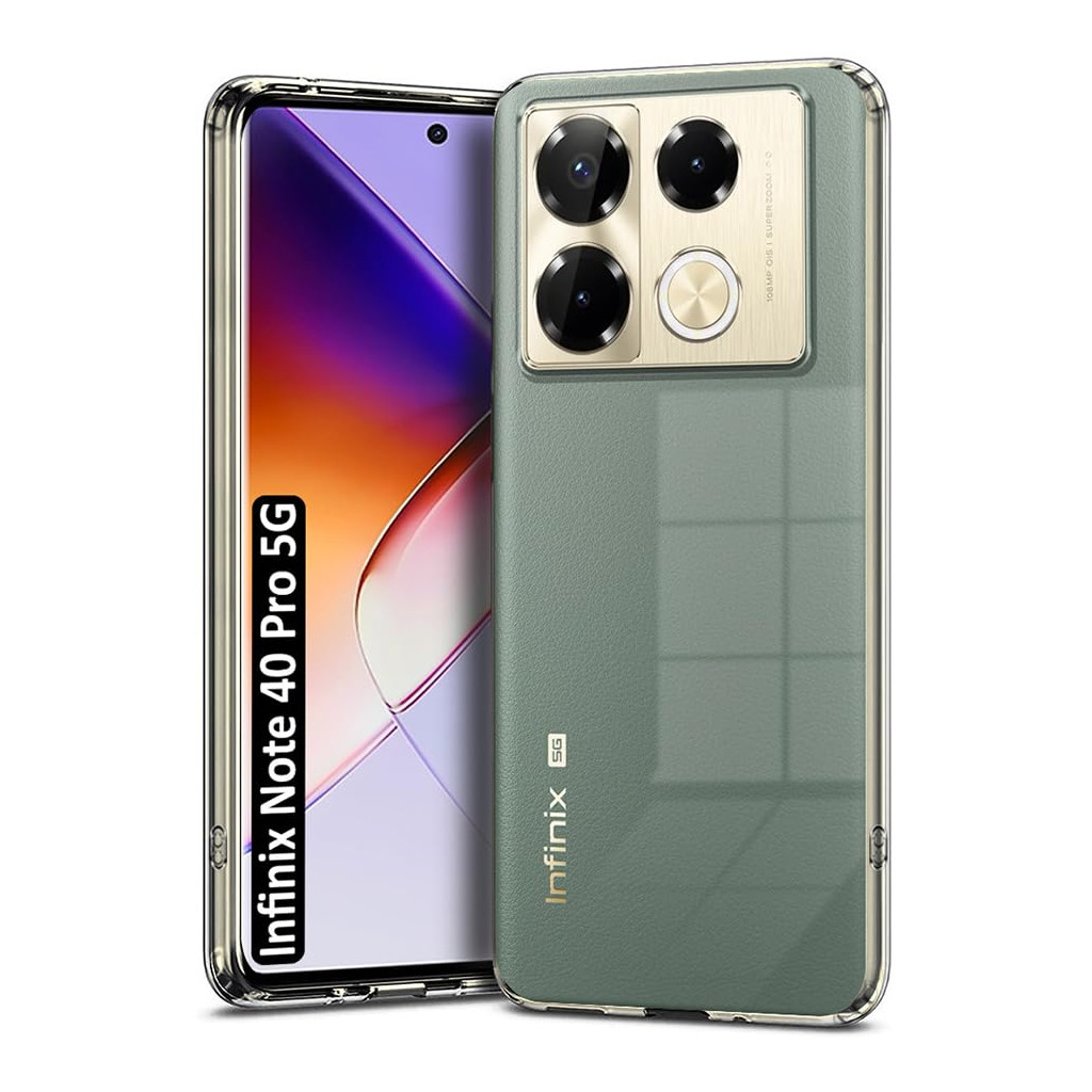 Чохол до мобільного телефона BeCover Infinix Note 40 Pro (X6851) Transparancy (711180) - зображення 2