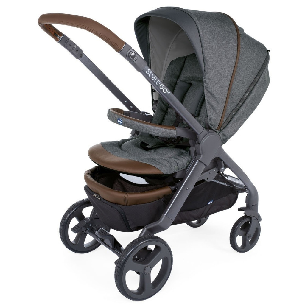 Коляска Chicco Duo StyleGo Up Crossover Синя (79223.44) - зображення 5