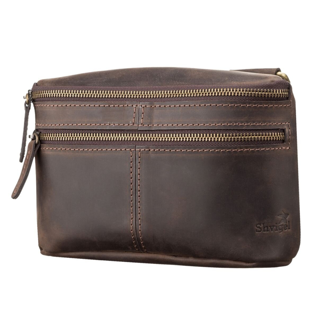 Сумка Shvigel Шкіряна Коричнева (11094) - зображення 1