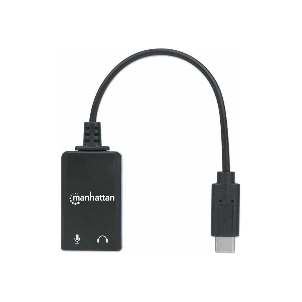 Звукова плата Intracom USB Type-C, 2.1 Channel Manhattan (153317) - изображение 3