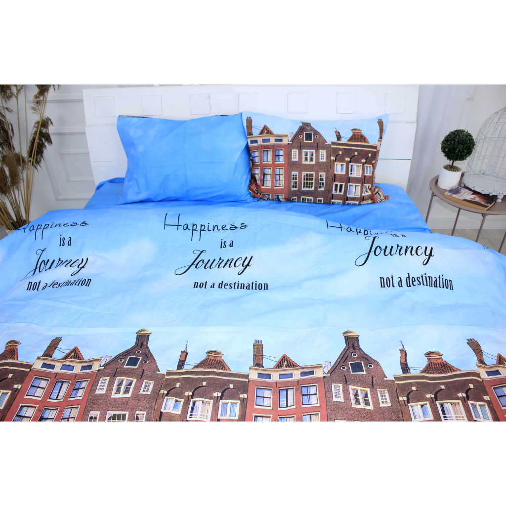 Постільна білизна MirSon Бязь Premium 17-0049 Colomba 200x220 (2200001397248) - зображення 2