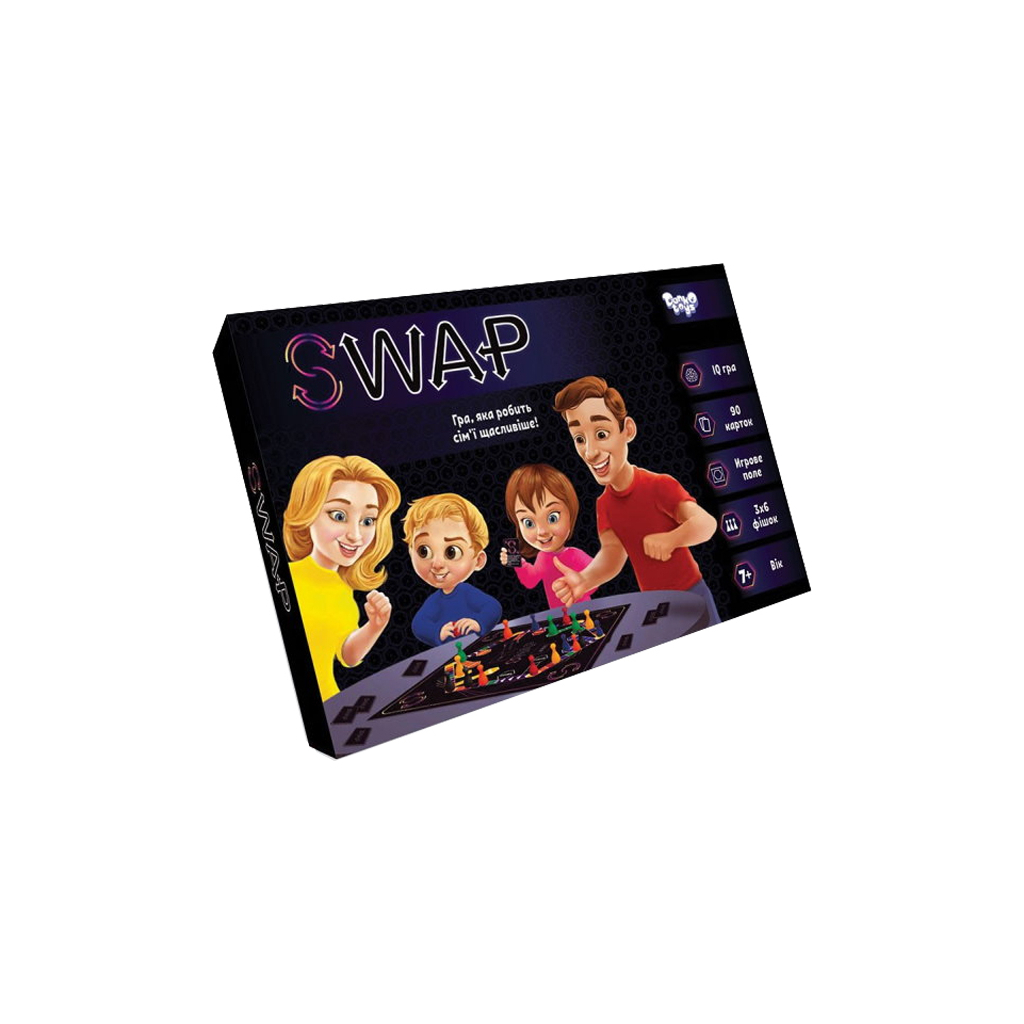 Настільна гра Danko Toys Swap, українська (G-Swap-01-01U) - зображення 1