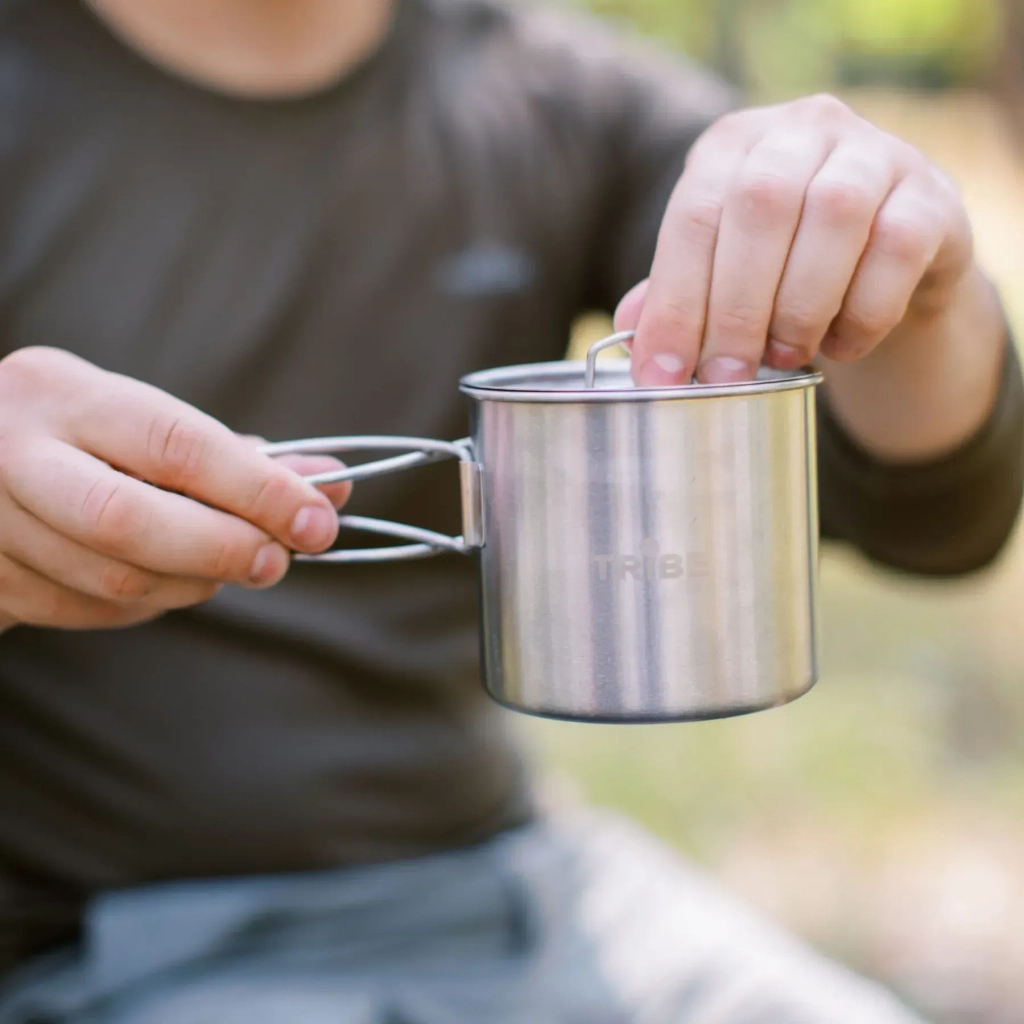 Чашка туристична Tribe Camping Cup 600 мл (T-FA-0012-metal) - изображение 12