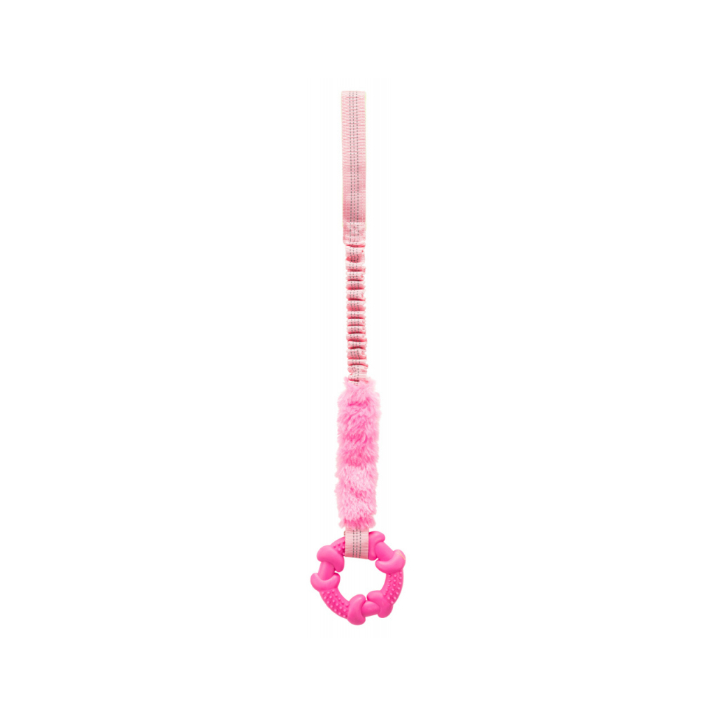 Іграшка для собак Trixie Bungee Tugger з кільцем 10/56 см (4011905328683) - зображення 5