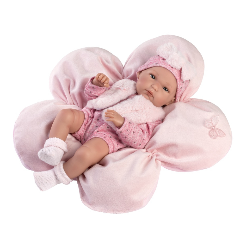 Пупс Llorens Bimba Con Cojin Rosa, 35 см (63592) - зображення 1