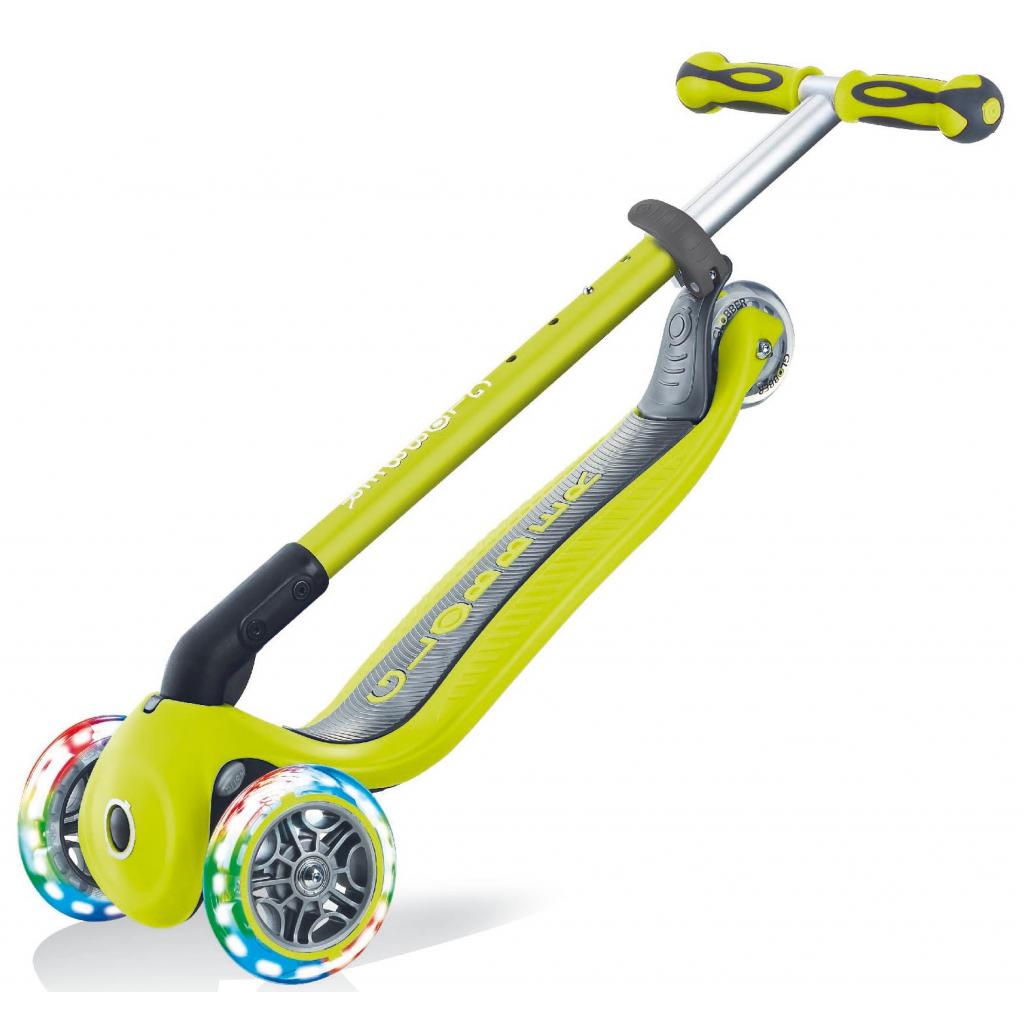 Самокат Globber Go Up Deluxe Lights Led 5 в 1 зелений (646-106) - зображення 8