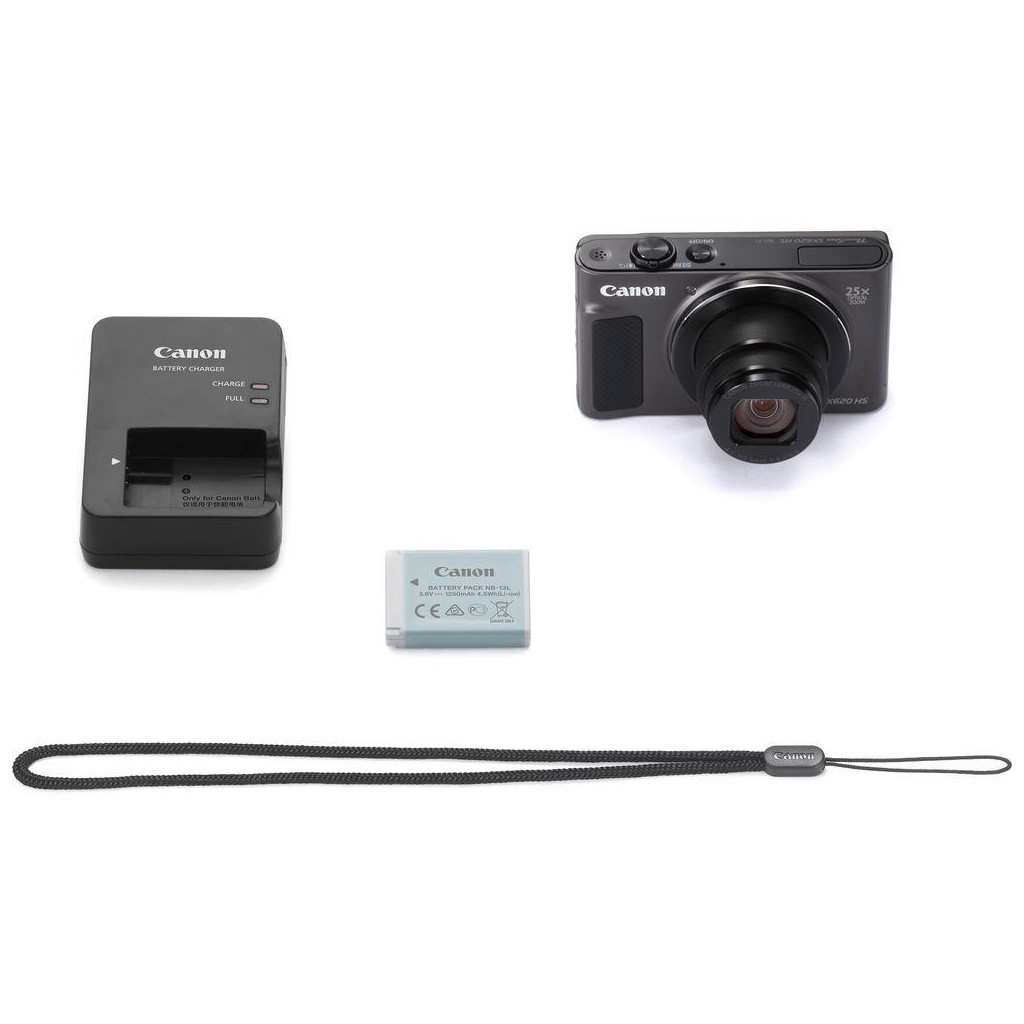 Цифровий фотоапарат Canon Powershot SX620 HS Black (1072C014) - зображення 11
