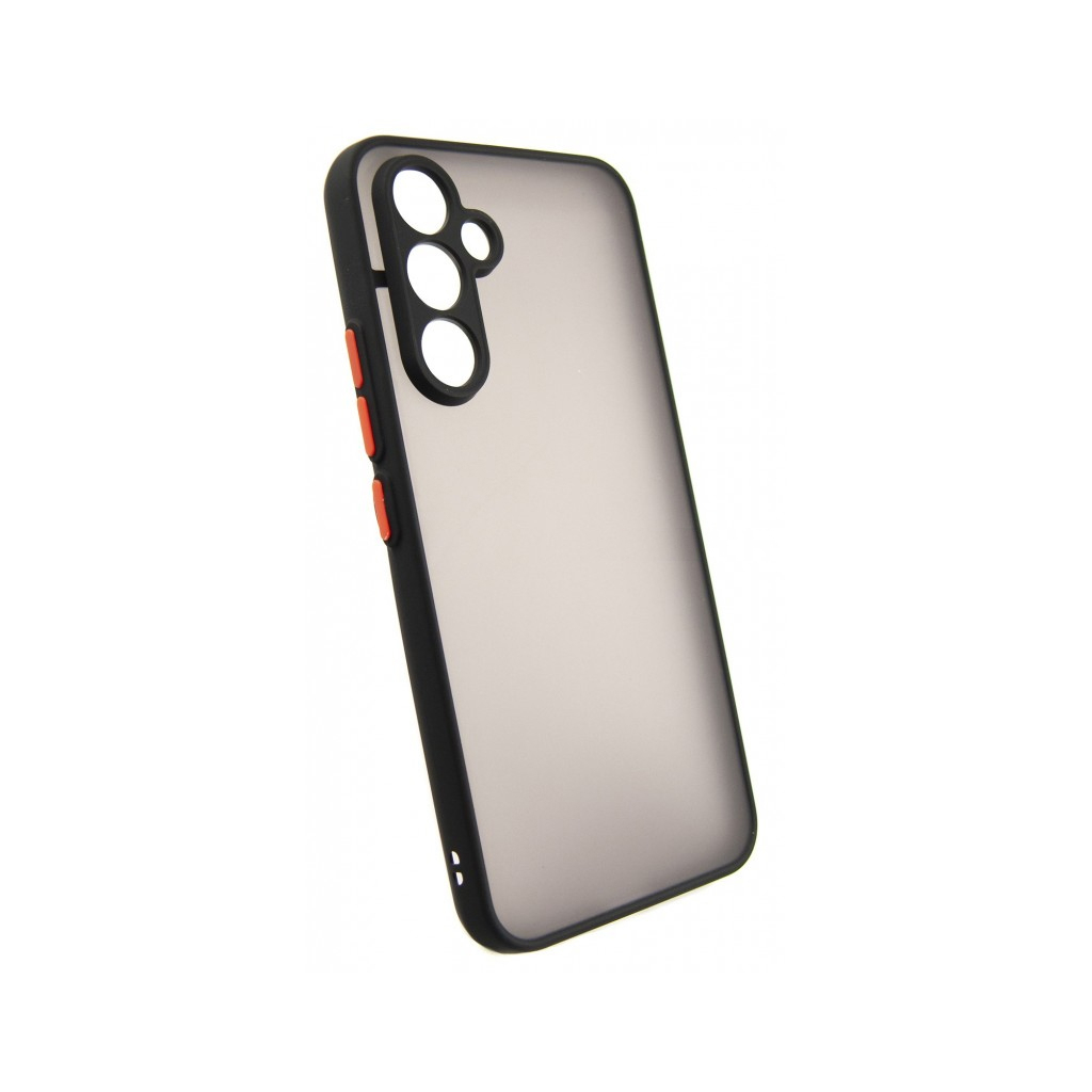 Чохол до мобільного телефона Dengos Matte Samsung Galaxy A54 5G (black) (DG-TPU-MATT-120) - зображення 2
