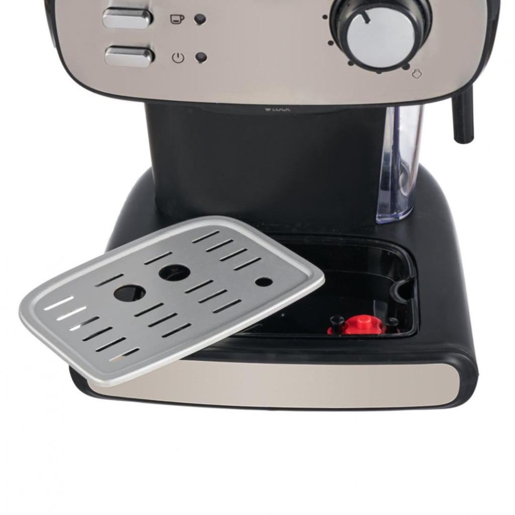 Ріжкова кавоварка еспресо HEINNER HEM-1100BKX - зображення 5